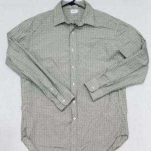 J Crew Men's 16-16.5 long sleeve button up shirt